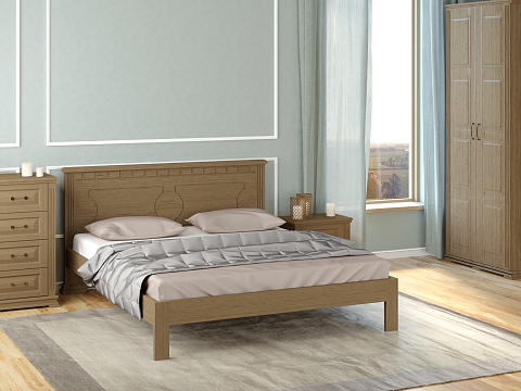 Кровать 180х210 Milena-М-тахта - Кровать в классическом стиле из массива.